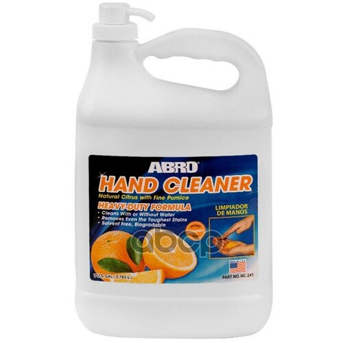 Очиститель Рук Hand Cleaner (3,79L) ABRO арт. HC241