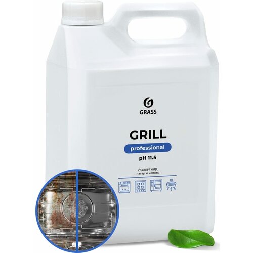 Чистящее средство антижир для удаления жира на кухне GRASS Grill Professional Анти жир, жироудалитель 5,7 кг 125586