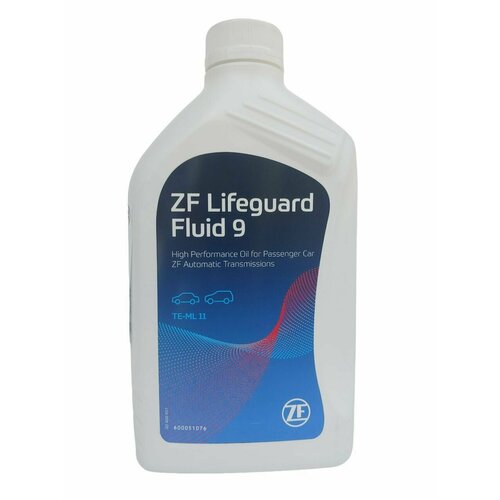 ZF трансмиссионное масло масло для автоматических трансмиссий LifeGuard FLUID 9 HP 1 л