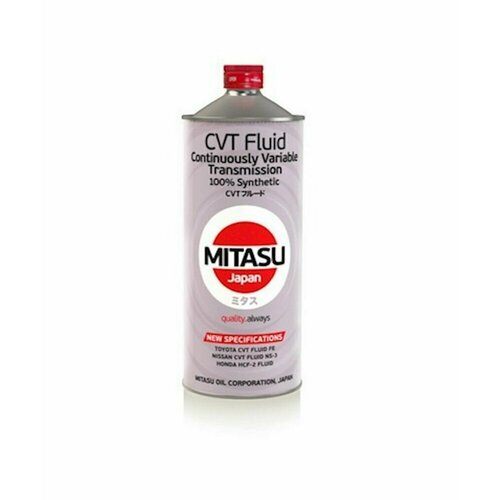 Масло трансмиссионное MITASU Fluid CVT 1л синт арт. MJ-322/1