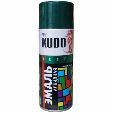 Эмаль Kudo аэрозольная KUDO универсальная, красная 520 мл KU-1003 (1шт) (77170)