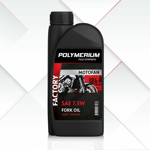 Гидравлическое масло MOTOFAN FORK OIL FACTORY MEDIUM 7.5W POLYMERIUM 1 литр