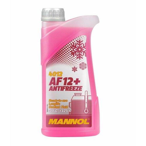 Антифриз 1л (1,07кг) /-40С/ Antifreeze AF12+ Longlife / красный