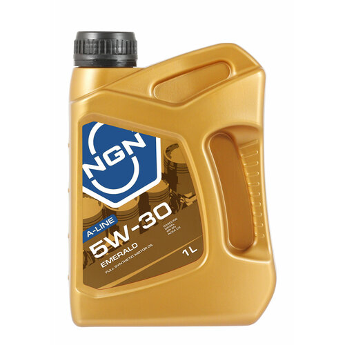 Моторное масло NGN EMERALD A-Line 5W30 Синтетическое 1 л