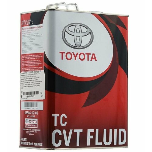 Трансмиссионное масло TOYOTA CVT Fluid TC, 4л