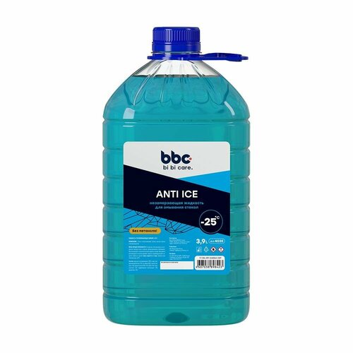 Жидкость для стеклоомывателя BBC Незамерзающая зимняя, -25С 3,9 л