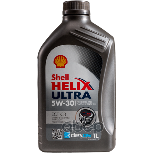Shell Масло Моторное 5W30 Shell 1Л Синтетика Helix Ultra Ect С3 Eu