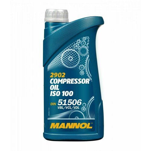 Масло компрессорное MANNOL Compressor Oil ISO 100 1л арт. MN2902-1