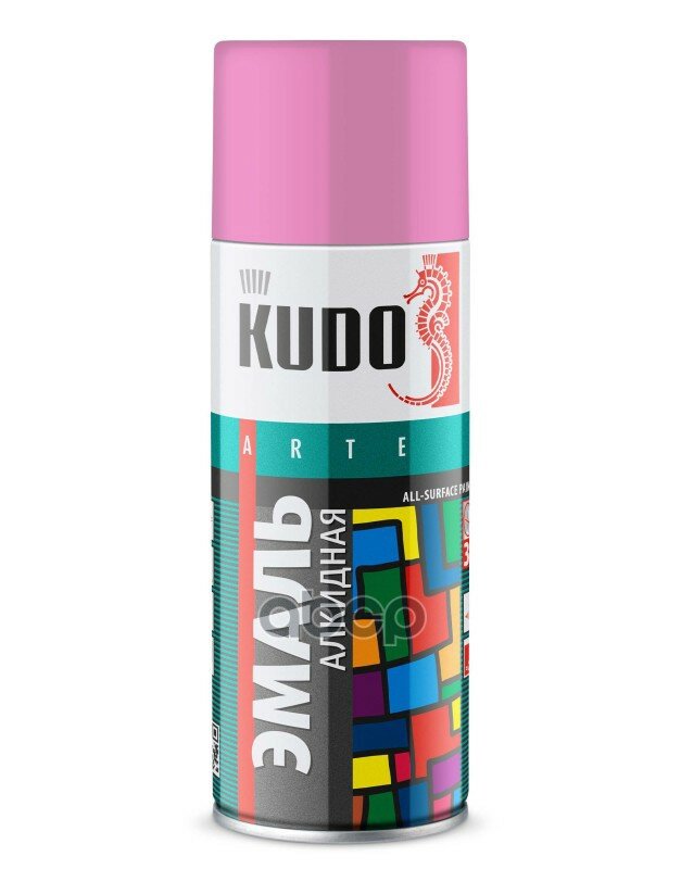 Эмаль Универсальная Розовая 520Мл Kudo Ku1014 Kudo арт. KU1014