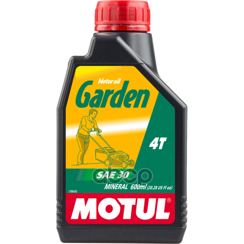 Масло Моторное Motul Garden 4Т Sae30 Минеральное 0.6 Л 106999 MOTUL арт. 106999