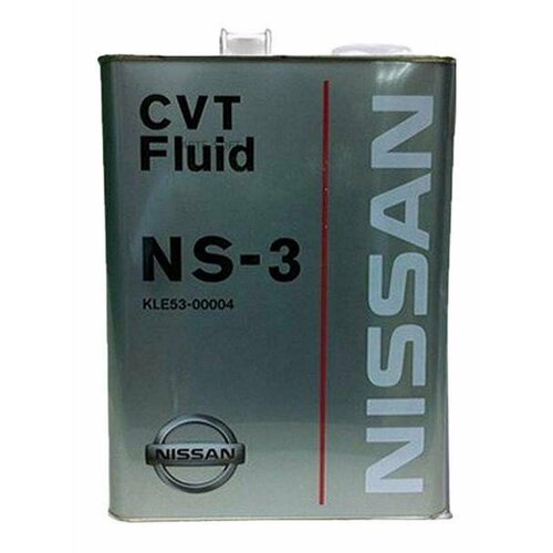 NISSAN KLE5300004 Жидкость для вариаторов NISSAN CVT NS-3 4 л