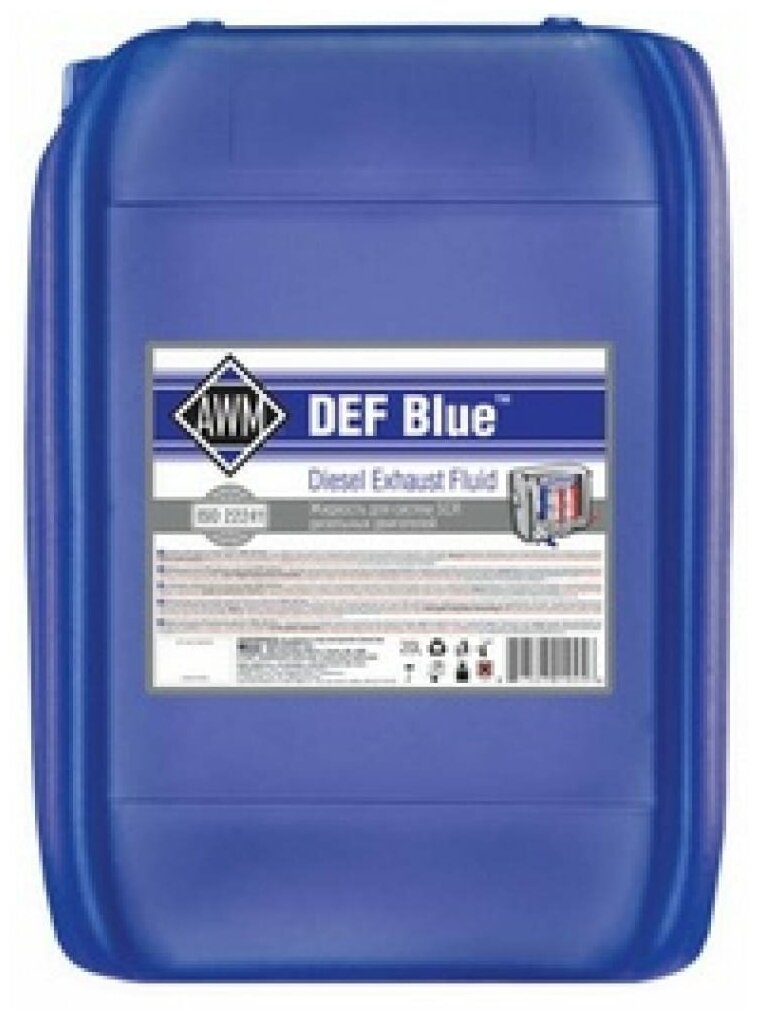 Водный раствор мочевины AWM DEF BLUE 10 л 430700010
