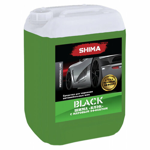 Концентрированный состав для очистки и чернения шин SHIMA BLACK