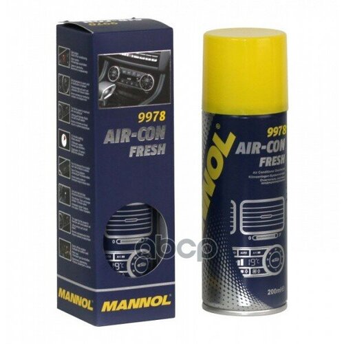 Mannol Air-Con Fresh Очиститель Системы Кондиционирования (0.2L) MANNOL арт. 2149