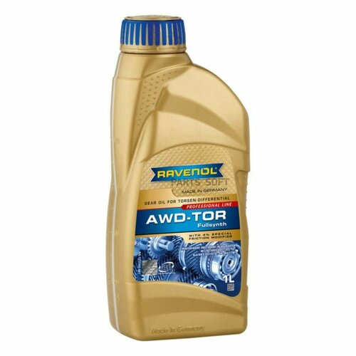 Масло трансмиссионное AWD-TOR 1л (синтетика+ПАО) RAVENOL 1211141001 | цена за 1 шт