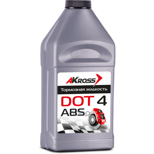 Тормозная Жидкость Dot-4 (Серебро) 455Г AKross арт. aks0003dot