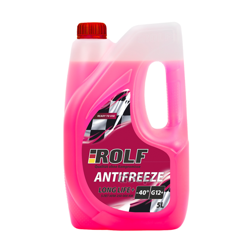 Rolf Antifreeze G12+ Red Антифриз Готовый Красный (5L) ROLF арт. 70012
