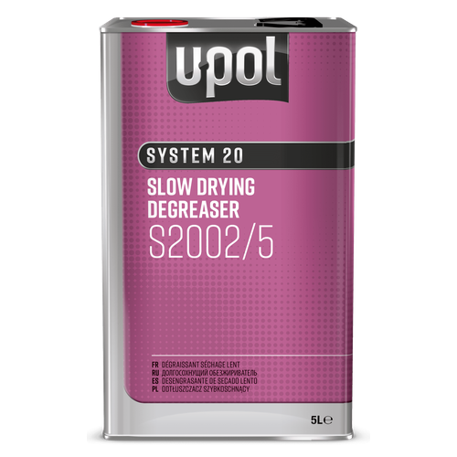 Обезжириватель-антисиликон на основе органических растворителей "U-POL" S2002 5л медленный