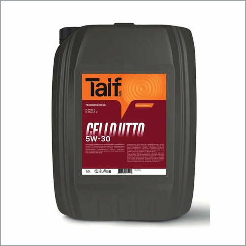 Трансмиссионное масло TAIF Cello Utto 5W-30 20 л