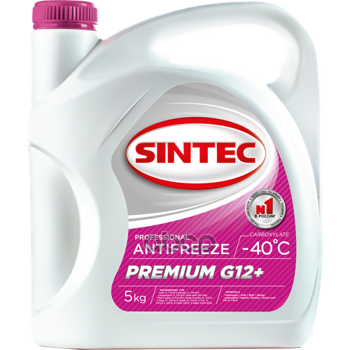 Antifreeze Premium G12+ (-40) G12 + 5 Кг SINTEC арт. 990450