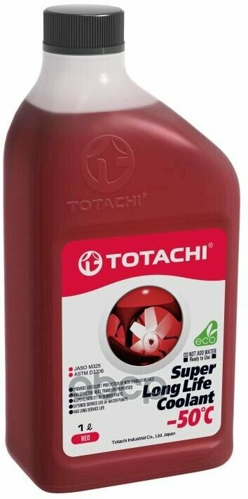 Охлаждающая Жидкость Totachi Super Llc Red -50C 1Л TOTACHI арт. 4589904520785