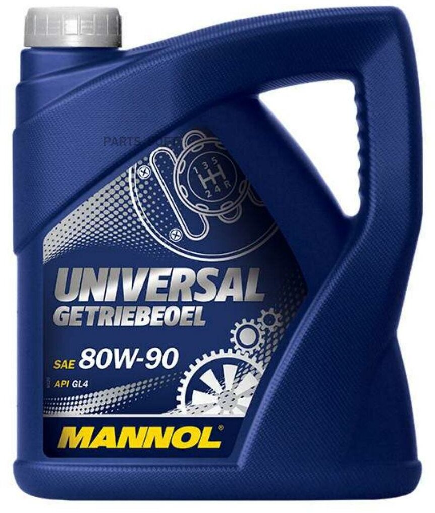 Масло mannol 80w90 universal api gl-4 4л транс универсальное mn8107-4
