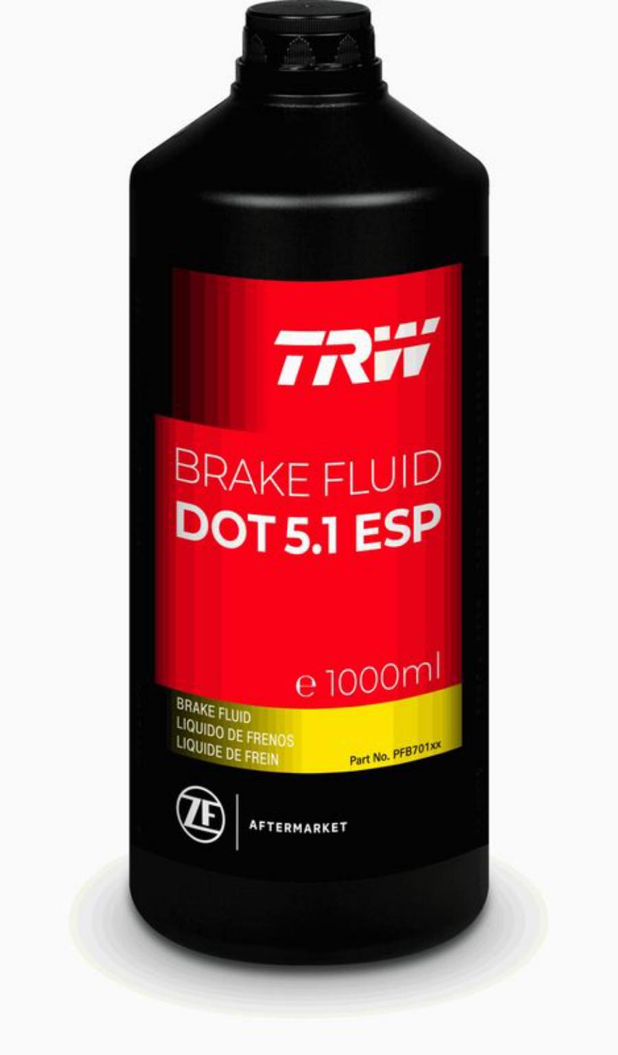 TRW PFB701SE Жидкость тормозная TRW Brake Fluid Ultra DOT5.1 ESP 1 л PFB701SE