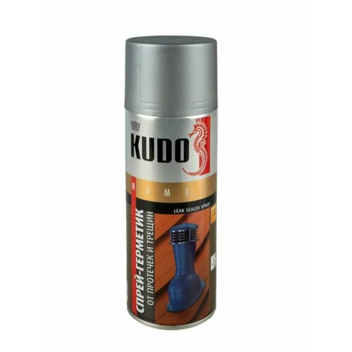 Жидкий герметик KUDO от протечек и трещин серый