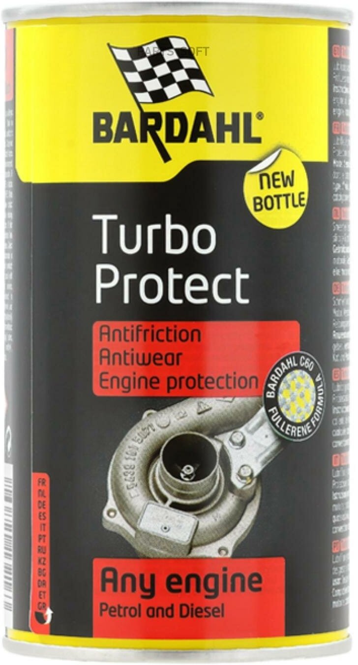 BARDAHL 3216B TURBO PROTECT Противоизносная присадка в моторное масло 0,3л