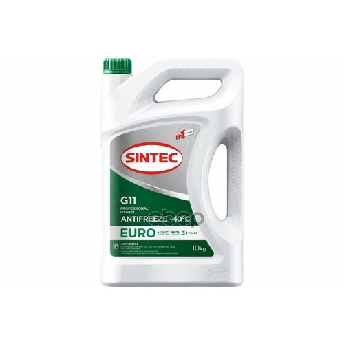 Antifreeze Sintec Euro G11 Green -40 10Кг SINTEC арт. 990571