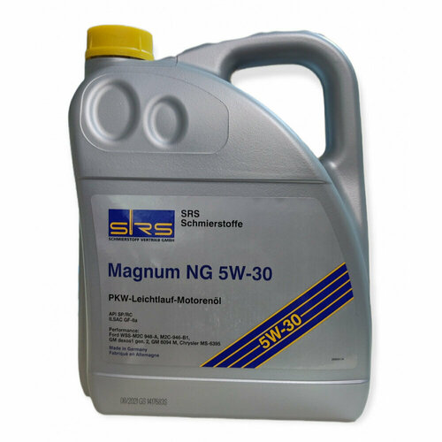 SRS Magnum NG 5W-30 API SP/RC ILSAC GF-6a (4 л.) 28282