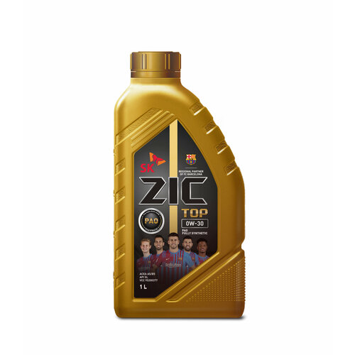 Моторное масло ZIC TOP 0W30 1л (132680)