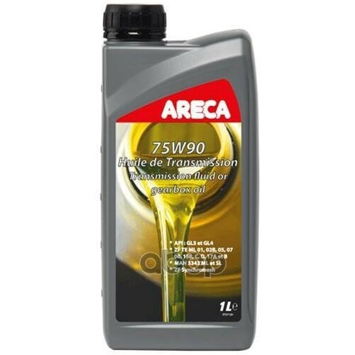 Areca Hd Sae 75W90 Synthetic Синт. Тр. масло Gl-4/Gl-5 (1L) Areca арт. 150318