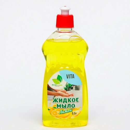 Жидкое мыло "VITA лимон" 500 мл. (комплект из 12 шт)