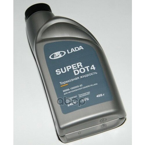Жидкость Тормозная 0,5 Л. Super Dot-4 LADA арт. 88888100000582