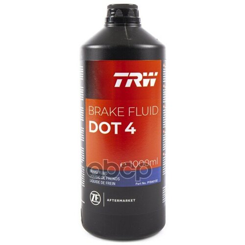 Жидкость Тормозная Trw Brake Fluid Dot4 1 Л Pfb401se TRW арт. PFB401SE