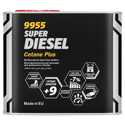Присадка в дизельное топливо MANNOL Super Diesel Cetane Plus 9955