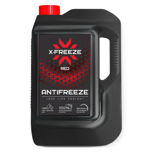 Антифриз X-FREEZE Red G11 5 л, 1 уп.