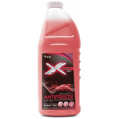 Антифриз X-FREEZE Red G11 1 л, 1 уп.