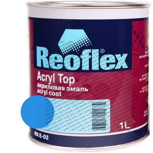 Акриловая эмаль 4+1 (0,8 кг) Reoflex GAZ марсель
