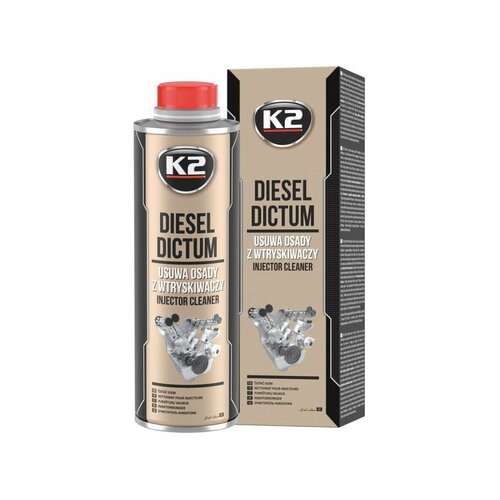 Очиститель топливной системы K2 Diesel Dictum 500мл
