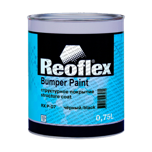 Структурное покрытие Reoflex RX P-07, черный