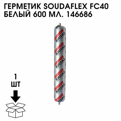 Герметик SOUDAFLEX FC40 Белый 600 МЛ. 146686