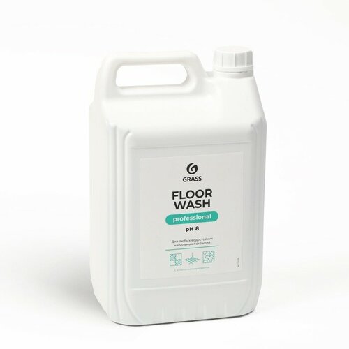 Нейтральное средство для мытья пола "Floor wash", 5 л, "GRASS"
