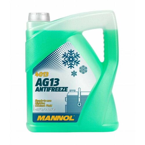 MANNOL 4013 Антифриз AG13 (-40C) Зеленый 5л