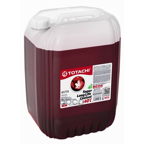 Жидкость Охлаждающая Низкозамерзающая Totachi Super Long Life Coolant Red -40C 20Л TOTACHI арт. 41820