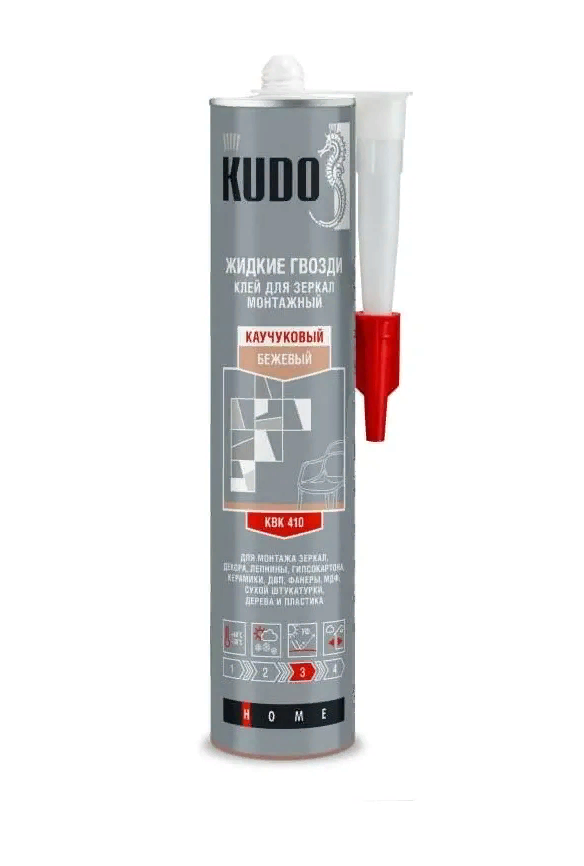 Монтажный клей для зеркал KUDO KBK-410