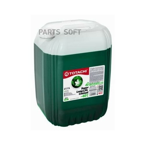 Антифриз, готовый раствор SUPER LLC -40°C зелёный 20л TOTACHI 41620 | цена за 1 шт