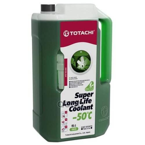 Антифриз "Totachi" Super Long Life Coolant (-50°с) (5 Кг) Зеленый TOTACHI арт. 41705
