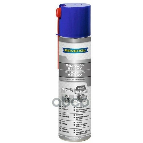 Силиконовый Очиститель Смазка Ravenol Silikon-Spray, 0.4 Литра Ravenol арт. 1360033400